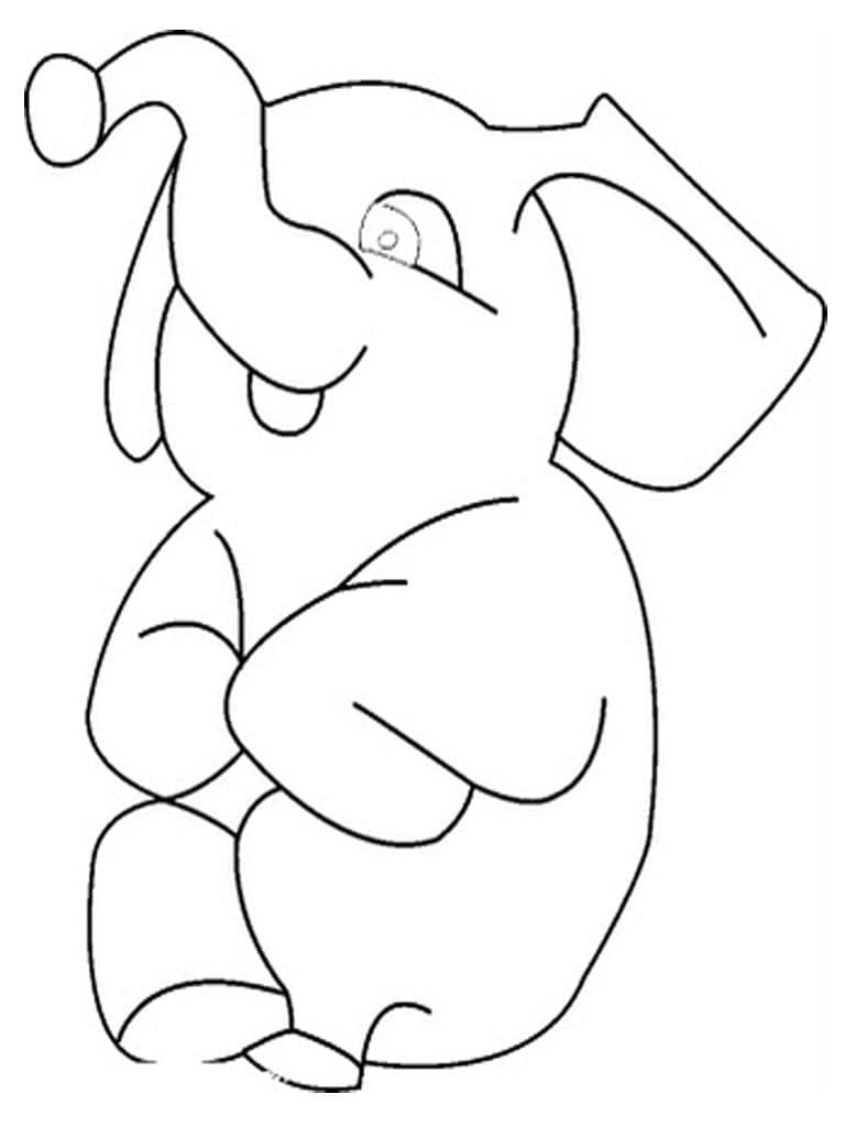 Cartoon Elefant