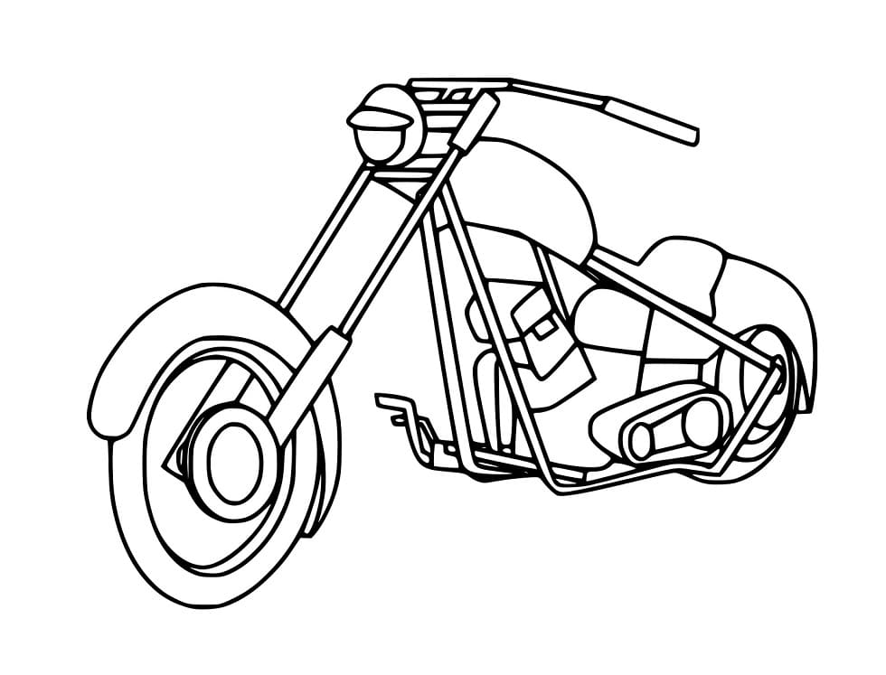 Chopper Motorrad