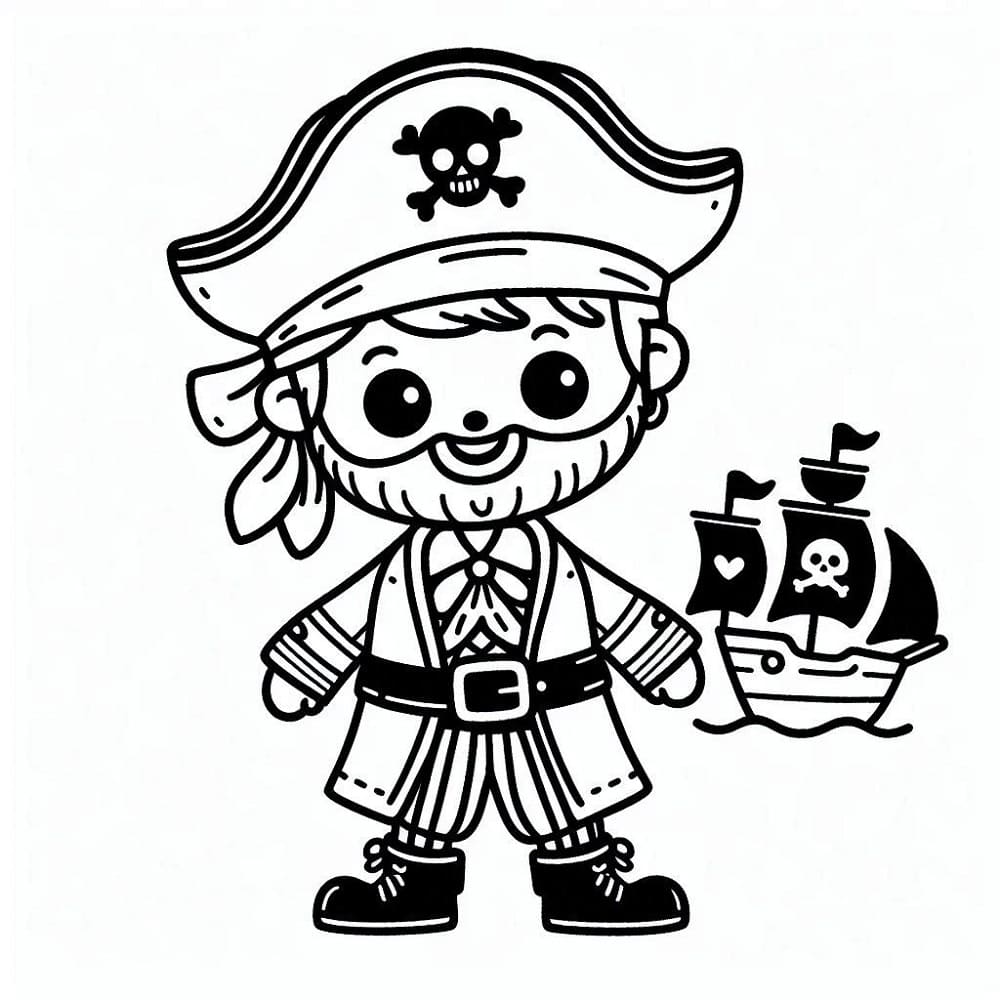 Ein ganz normaler Piraten