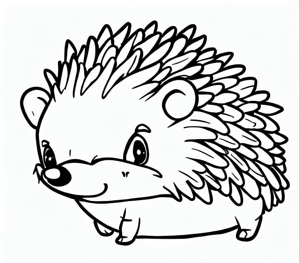 Ein Igel Baby