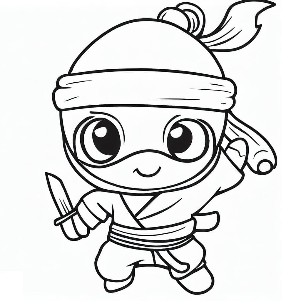 Ein süßer Ninja