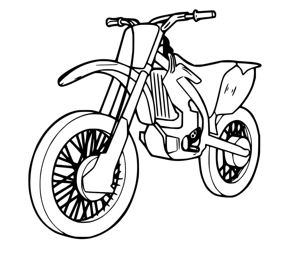 Einfach Chopper Motorrad