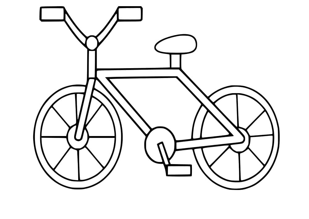 Einfaches Fahrrad