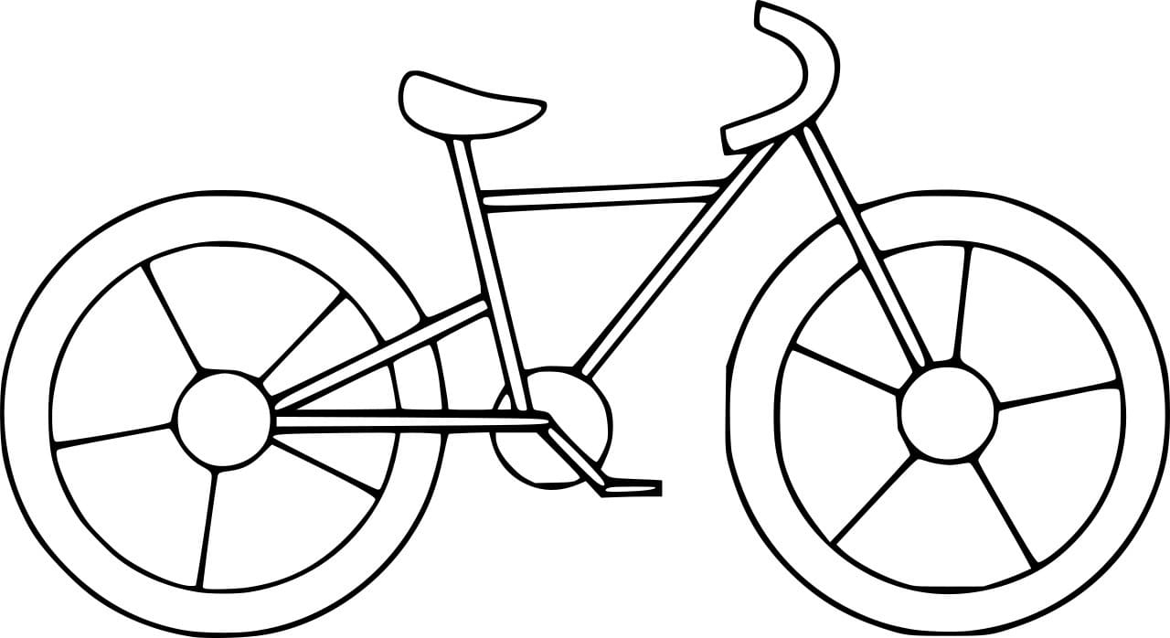 Einfaches Fahrrad kostenlos