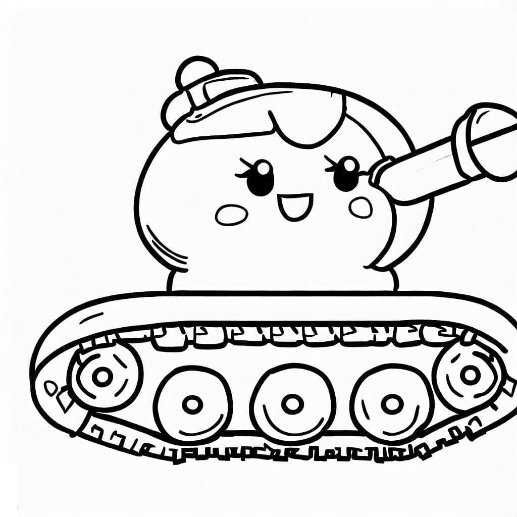 Entzückender Kampf Panzer