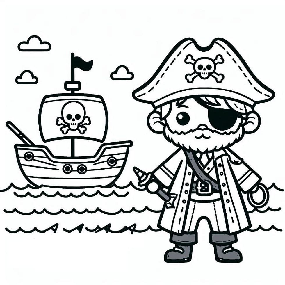Erstaunlicher Piraten