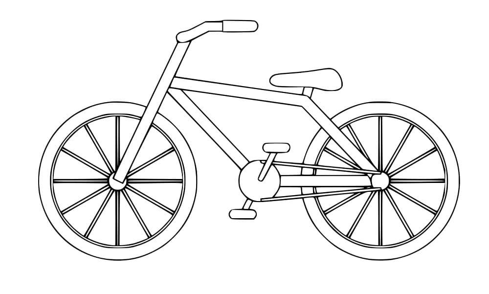 Fahrrad Zeichnung