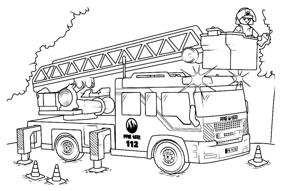 Feuerwehrauto Playmobil