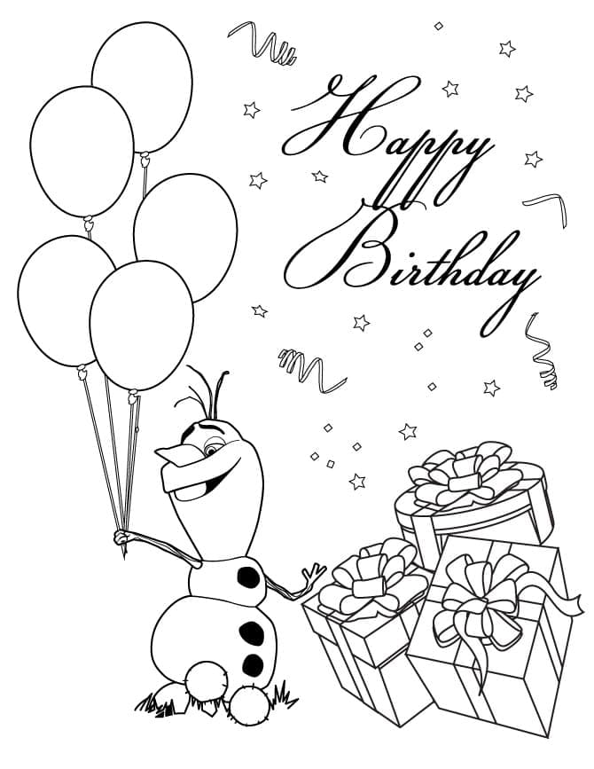 Geburtstag Olaf