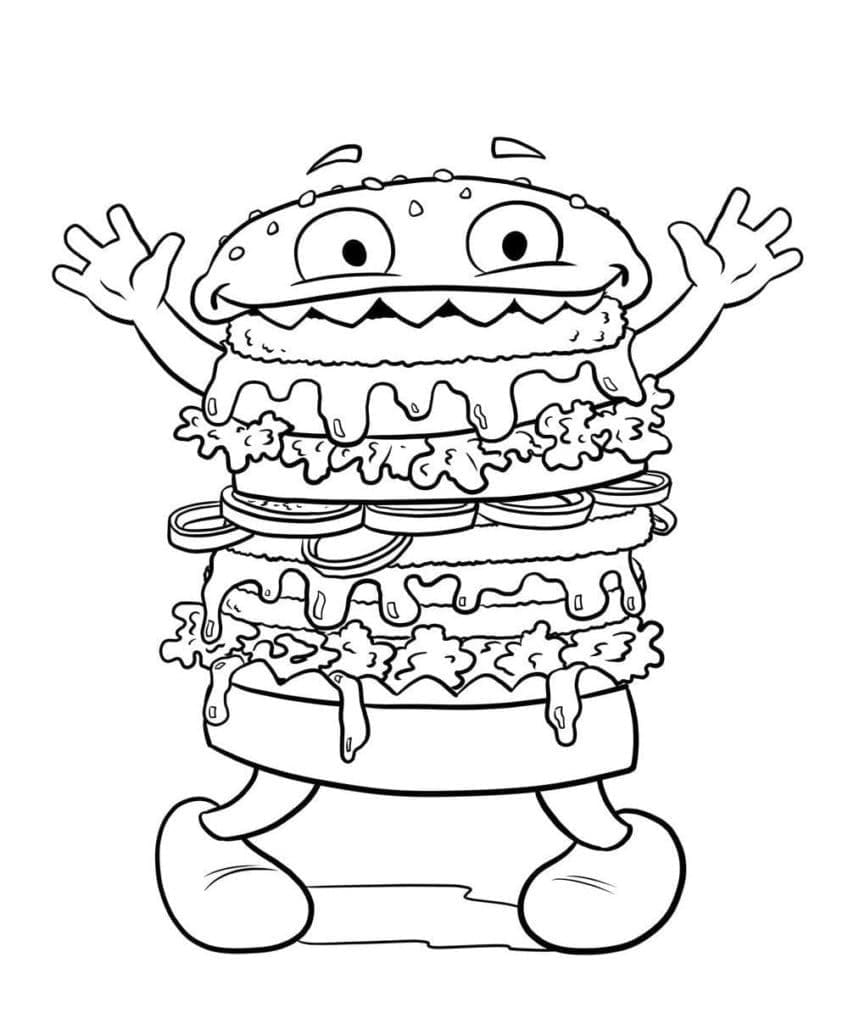 Hamburger Monster