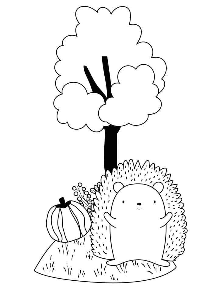 Herbst Igel