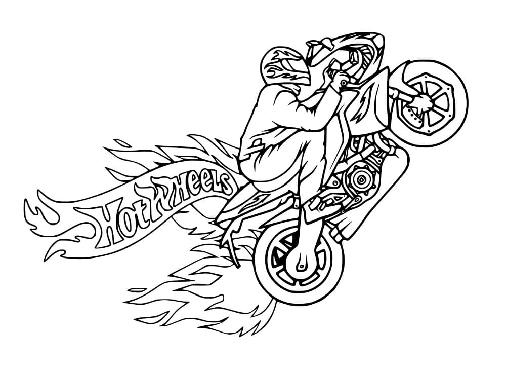 Hotwheels Motorrad