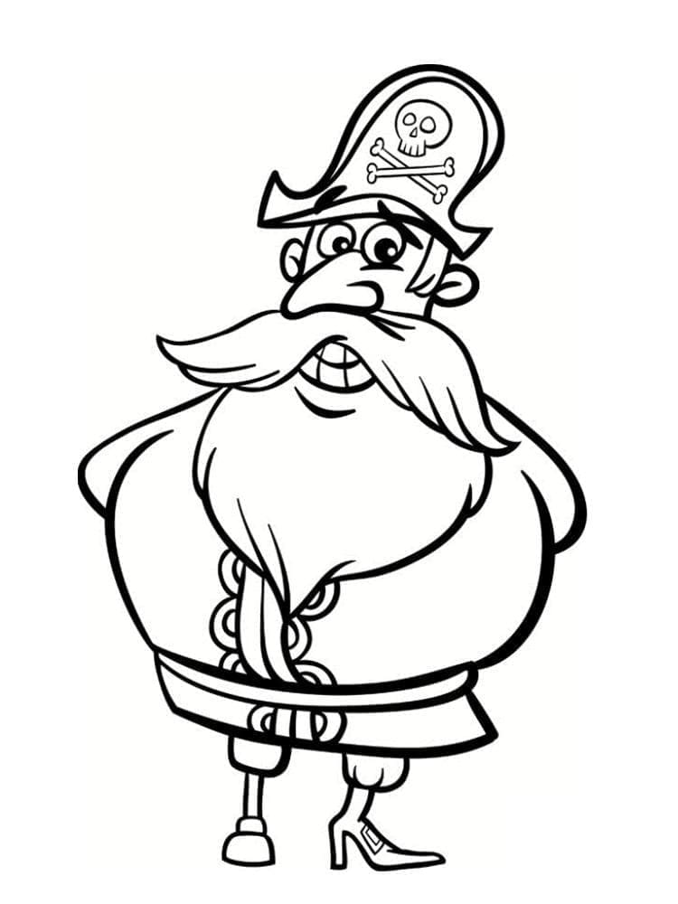 Karikatur Piraten