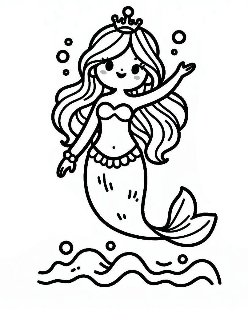 Klassische Meerjungfrauen