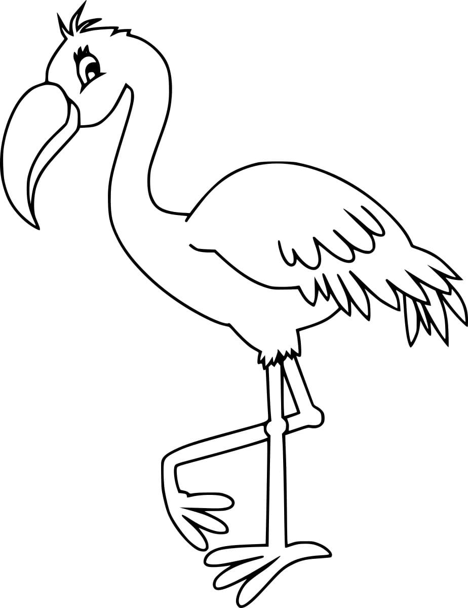 Kleiner Flamingo