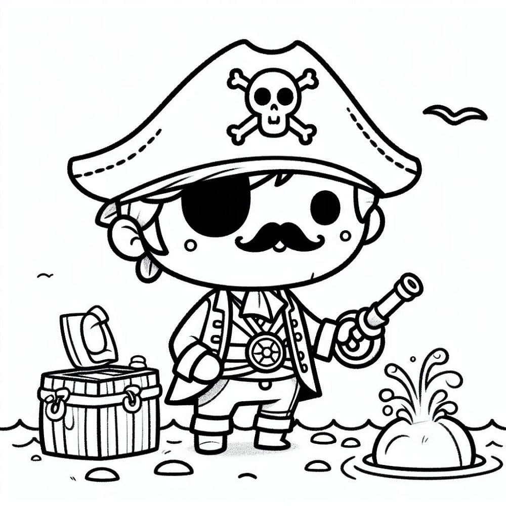 Kostenloses Bild eines Piraten