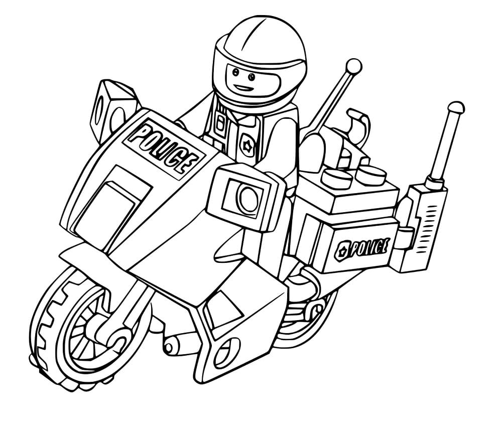 Lego Motorrad