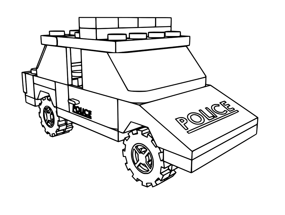 Lego Polizeiauto