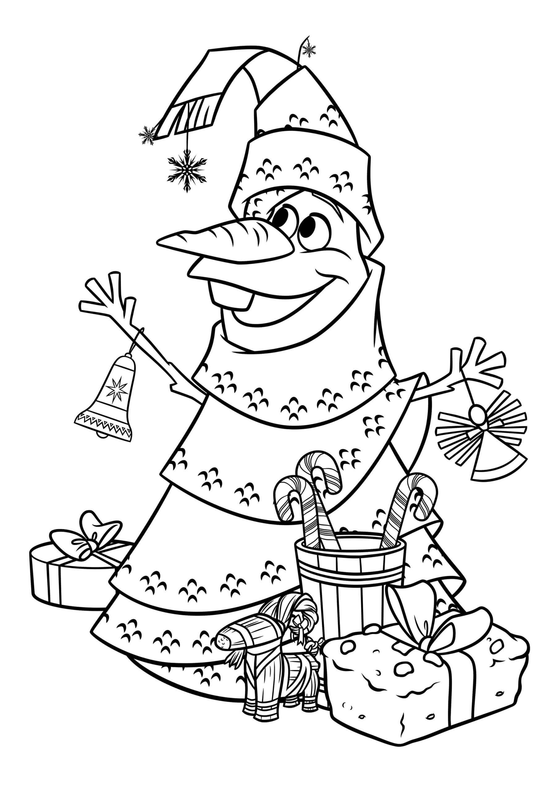 Olaf der Weihnachtsbaum