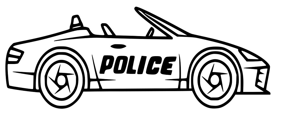 Polizei Cabrio