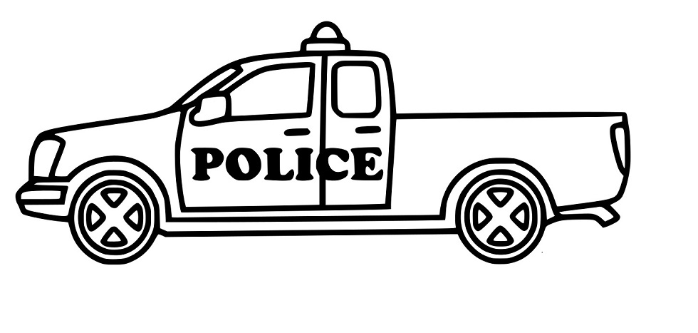 Polizeiauto Pickup