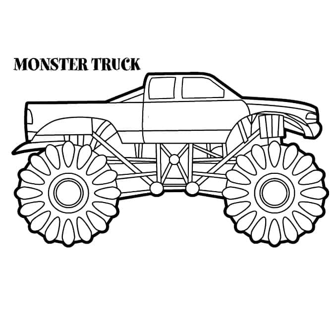 Schöner Monster Truck
