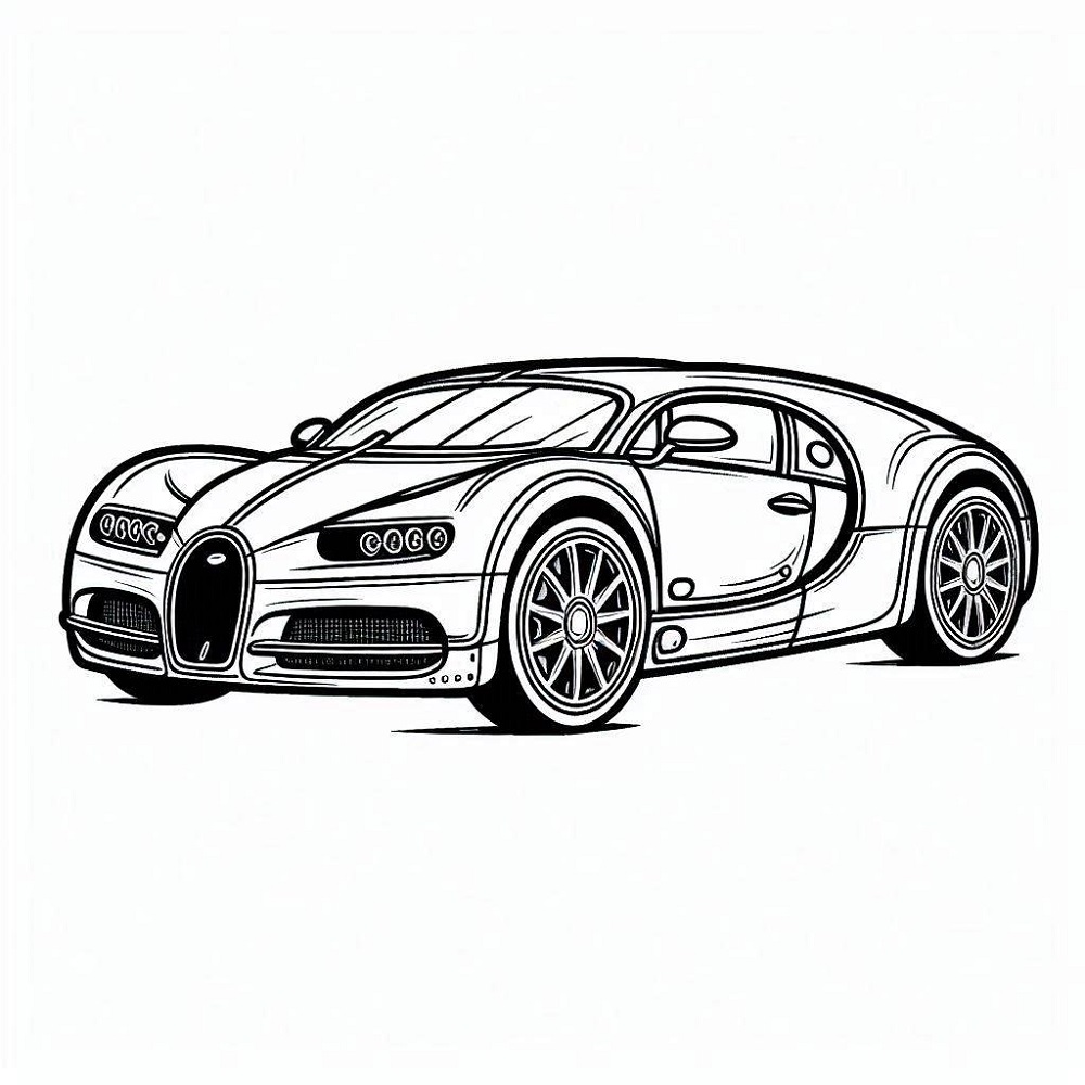 Sehr einfacher Bugatti