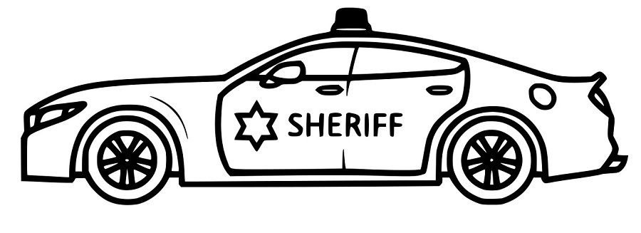 Sheriff Polizeiauto