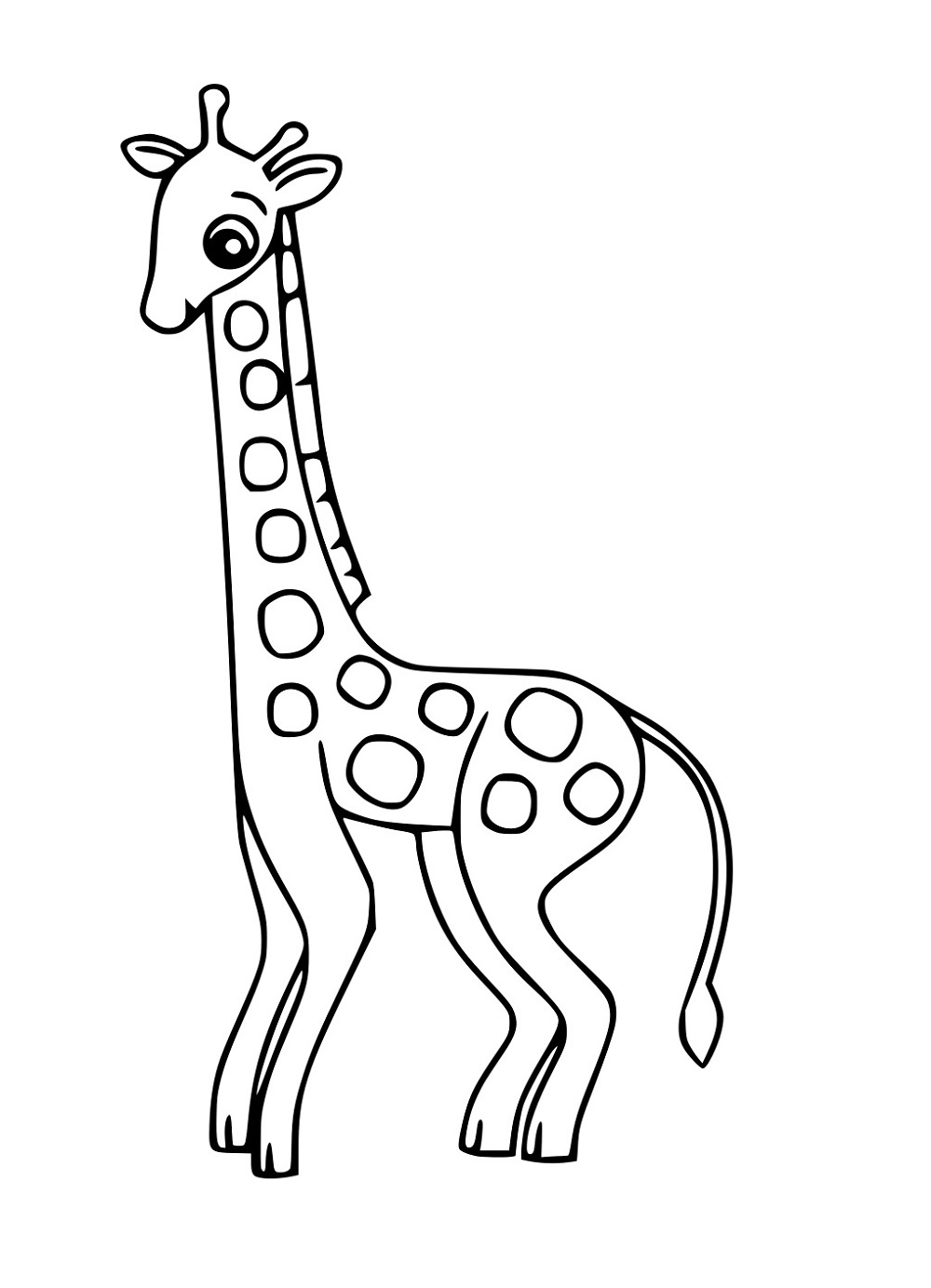 So süße Giraffe