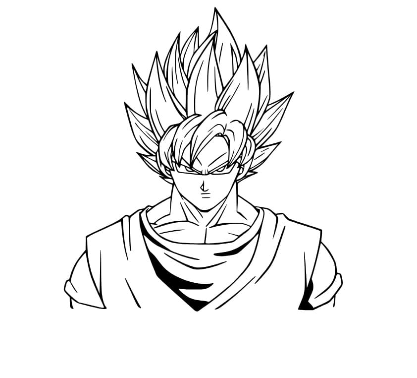 Son Goku Gesicht