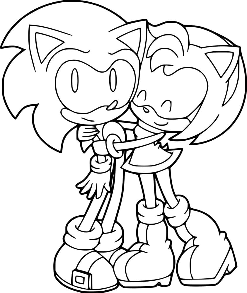 Sonic und Amy Rose