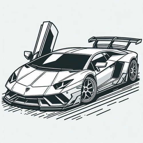 Spaßiger Lamborghini