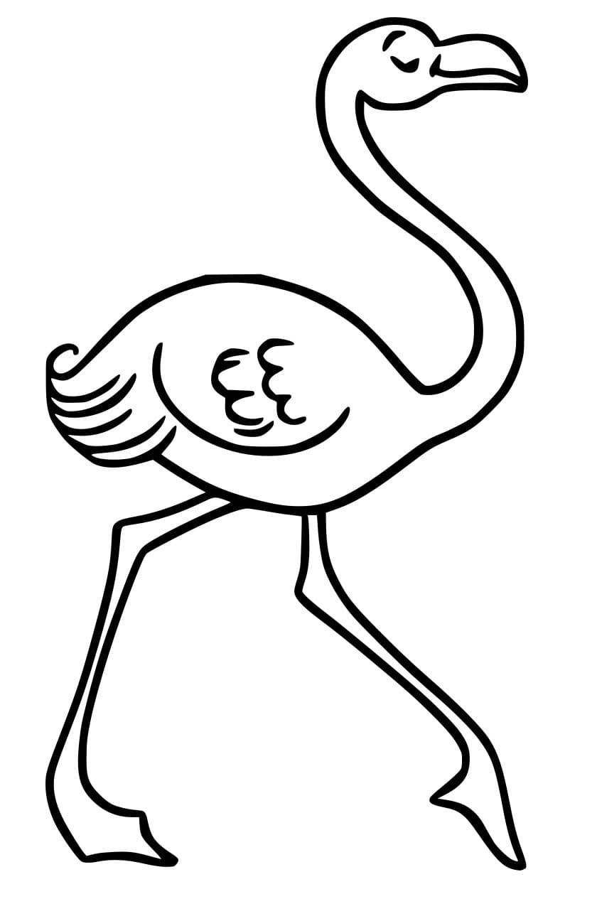 Süßer Flamingo