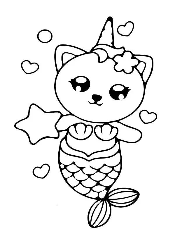 Süßes Meerjungfrauen Bild