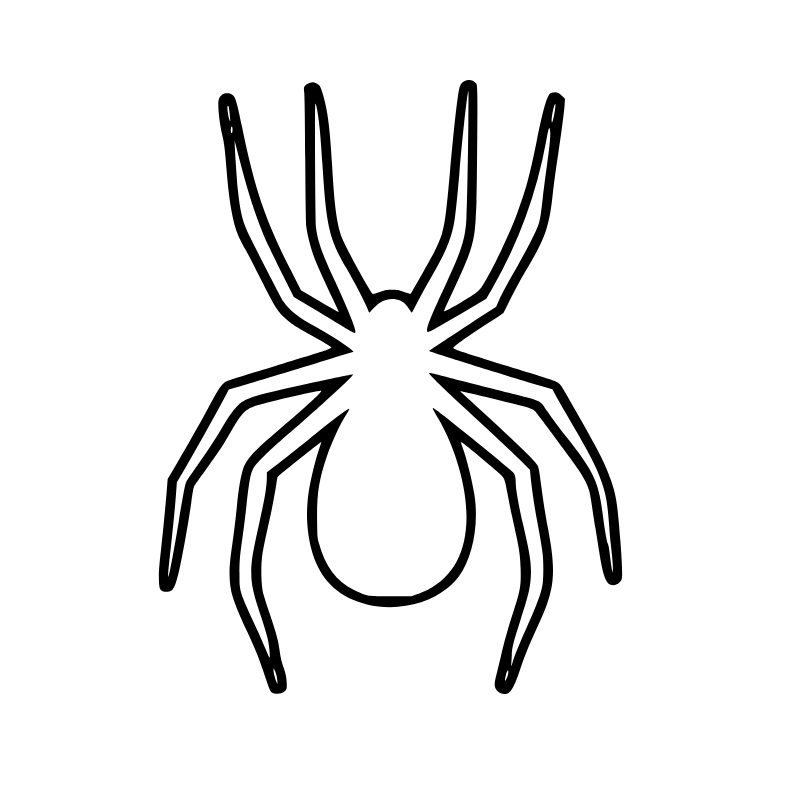 Ausmalbilder Spinne