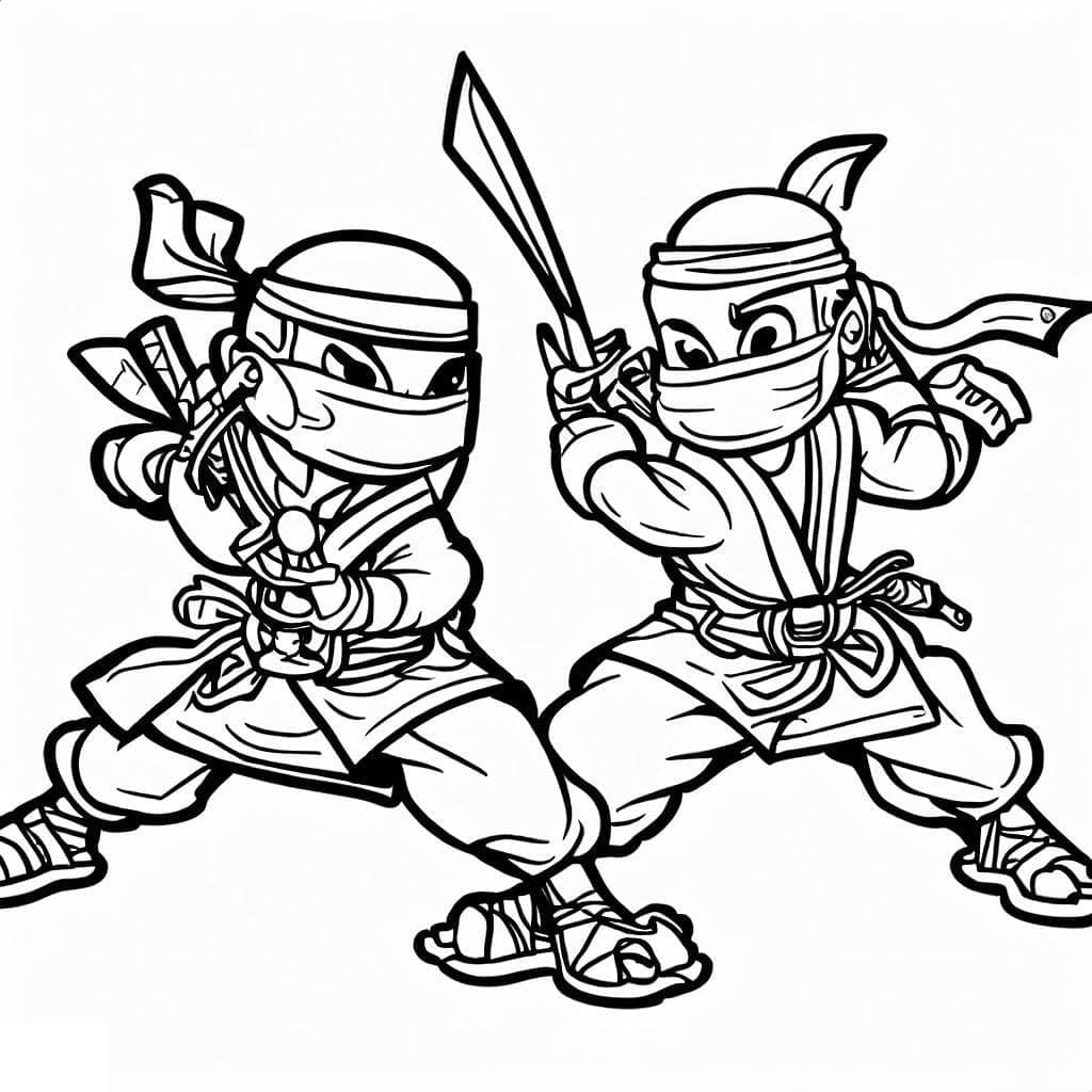 Zeichnung von Ninja