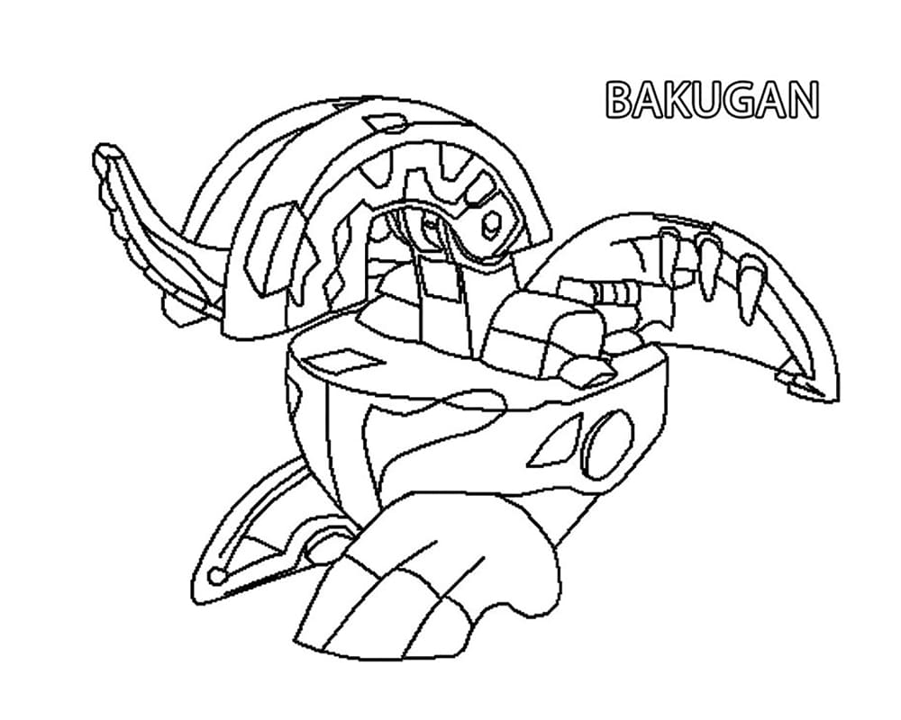 Dragonoid Bakugan auf Bakugan