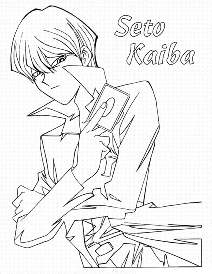 Seto Kaiba aus Anime Yu-Gi-Oh