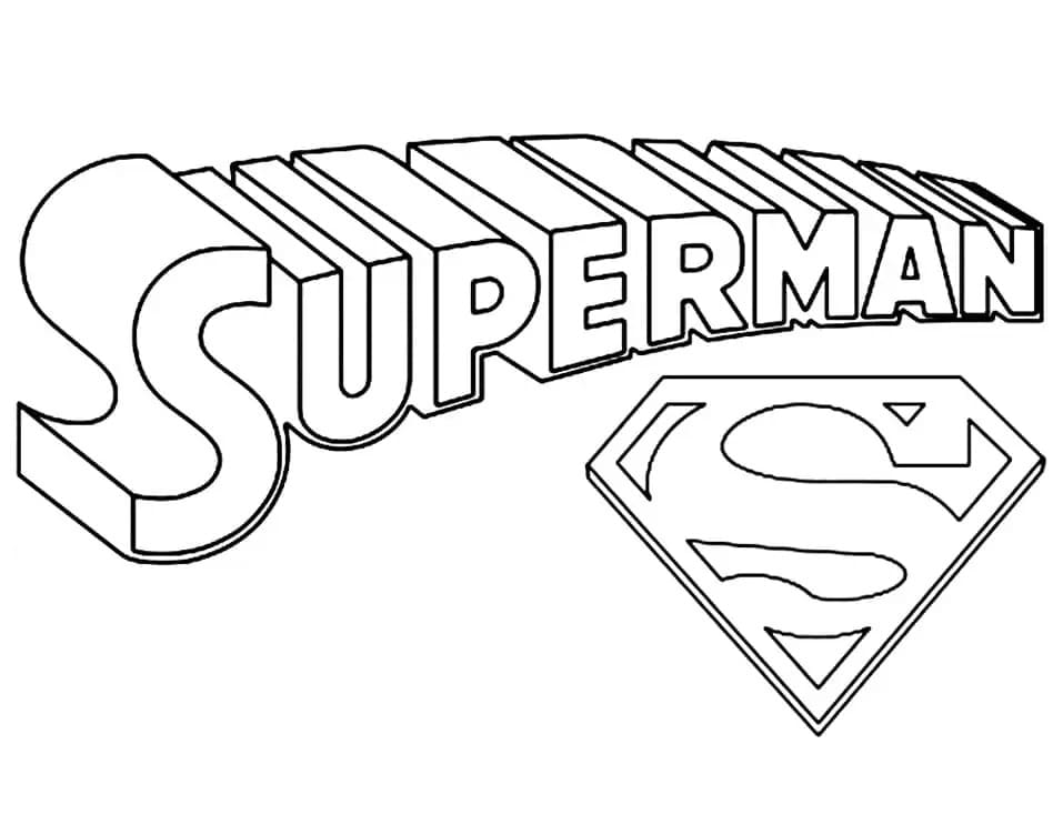 Superman Titel und Symbol