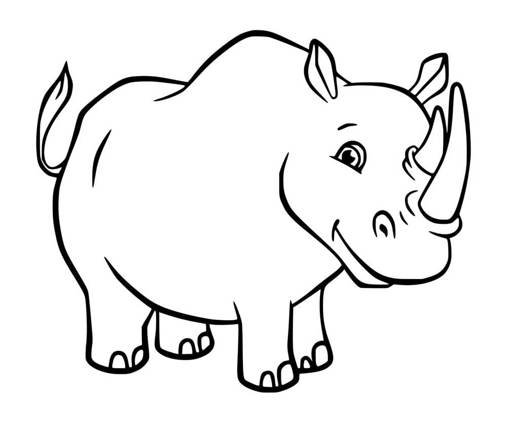 Einfaches Nashorn bild