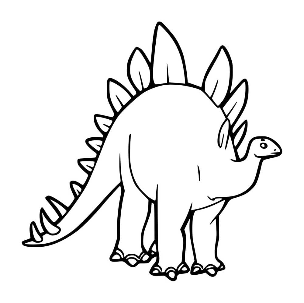 Großer Stegosaurus