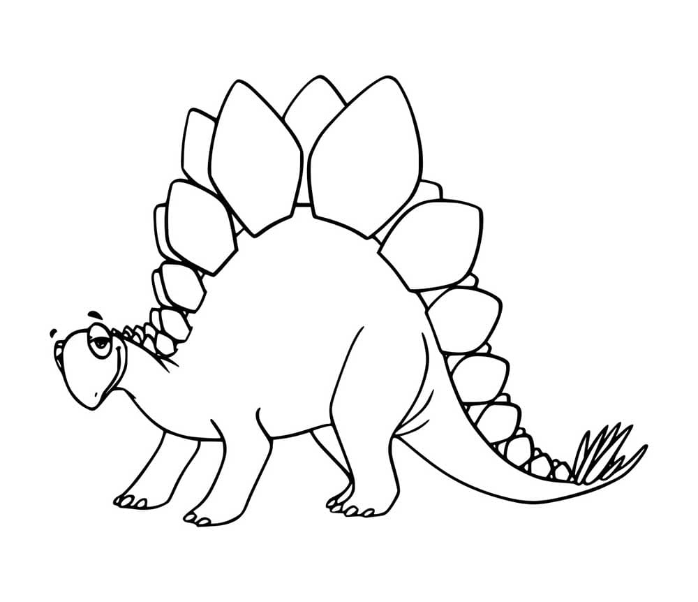 Lustiger Stegosaurus