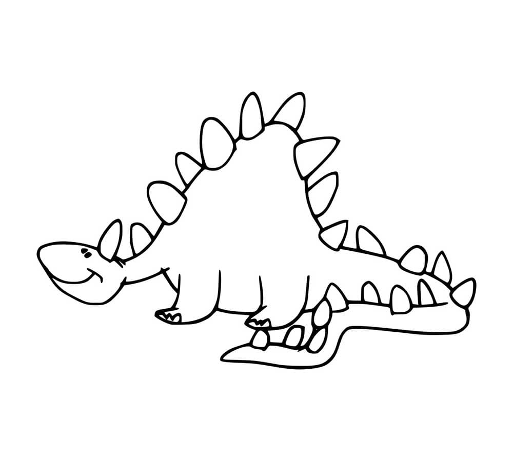 Niedlicher Stegosaurus