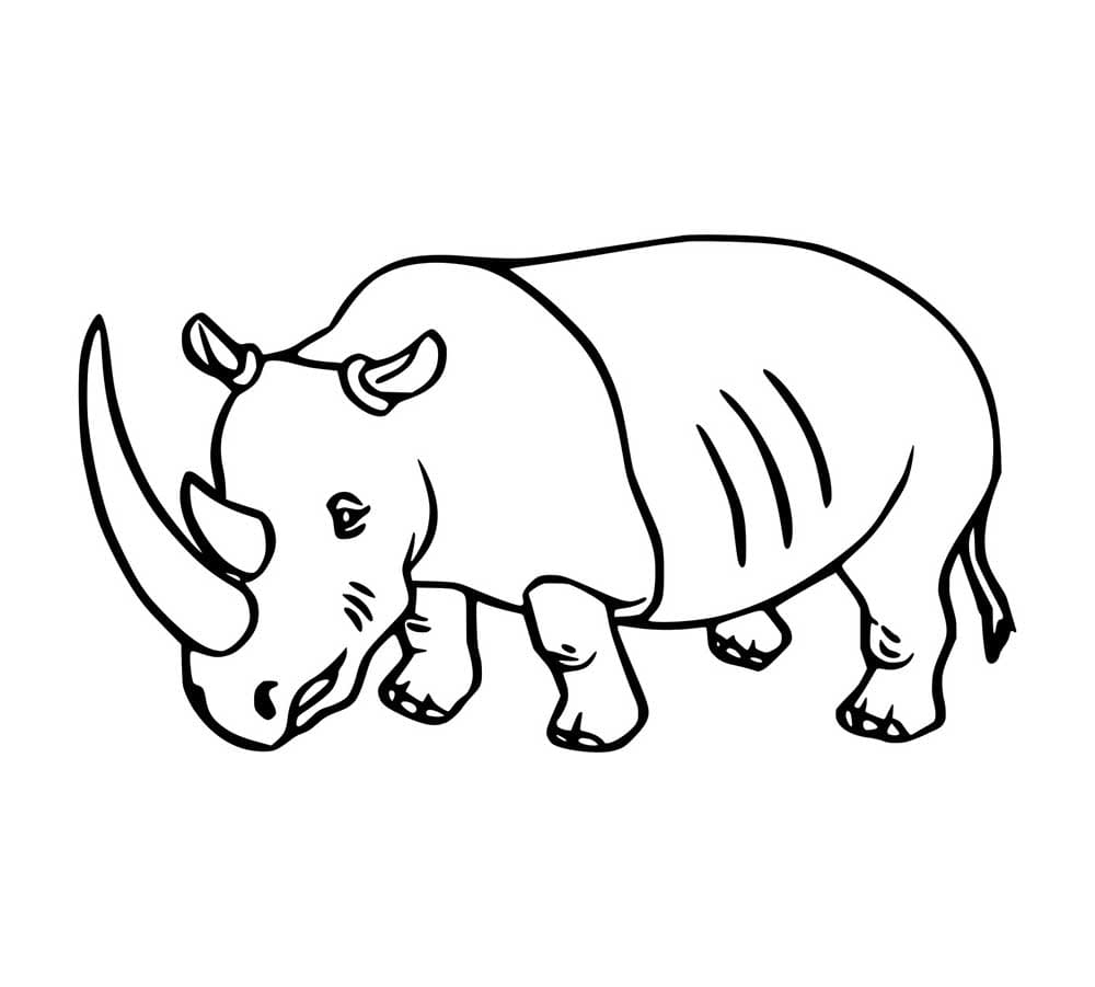 Realistisches Nashorn