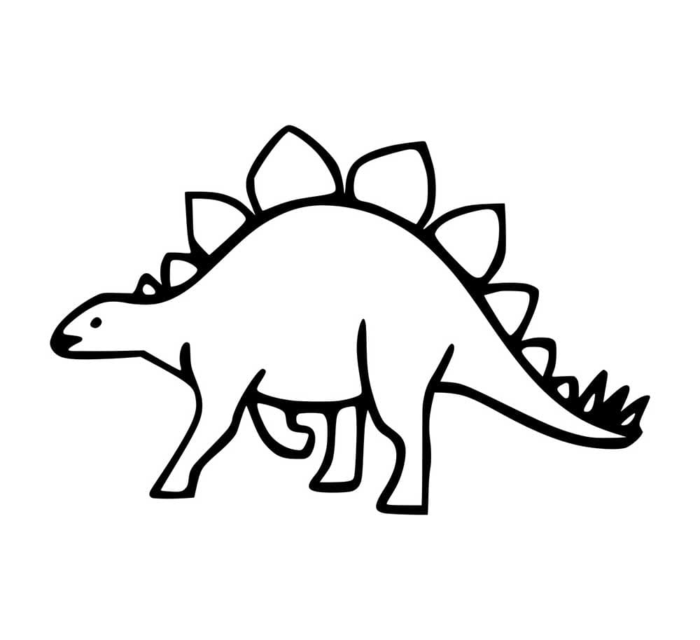 Sehr schöner Stegosaurus