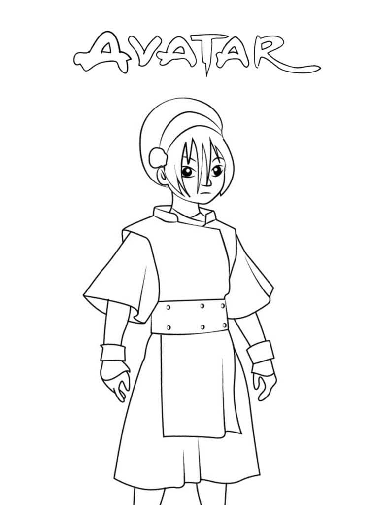 Toph Beifong aus Avatar