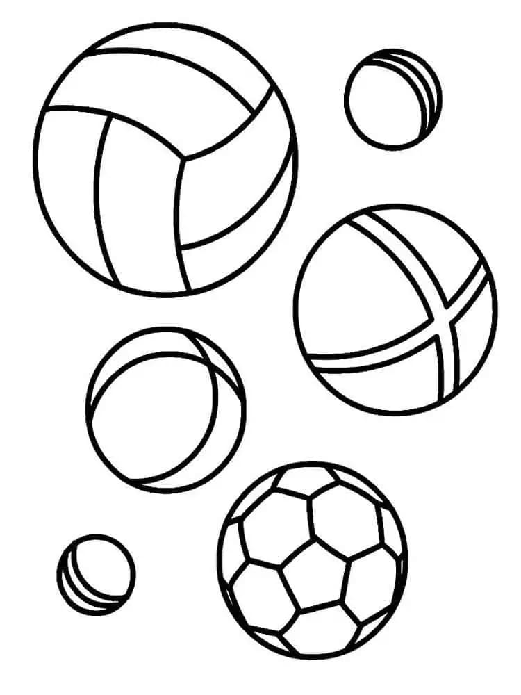 Ausmalbilder Ball