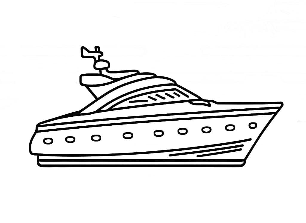 Yacht zeichnen