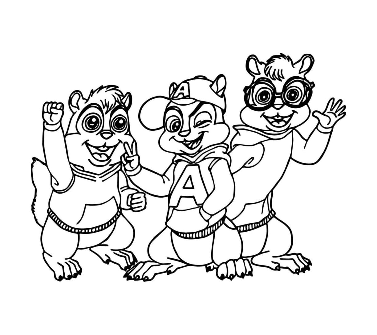 Theodore, Alvin und Simon