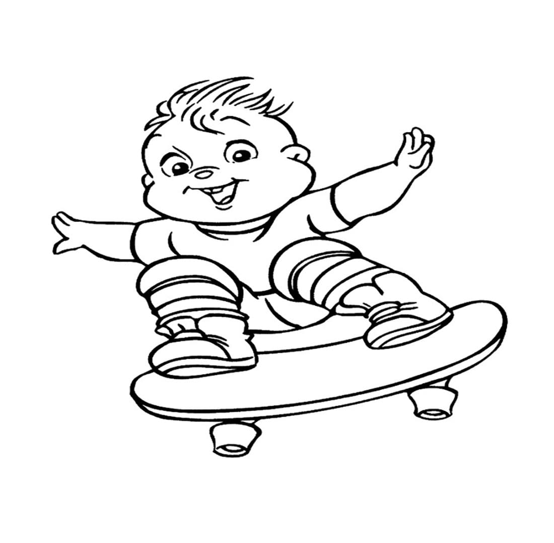 Theodore Skateboarding